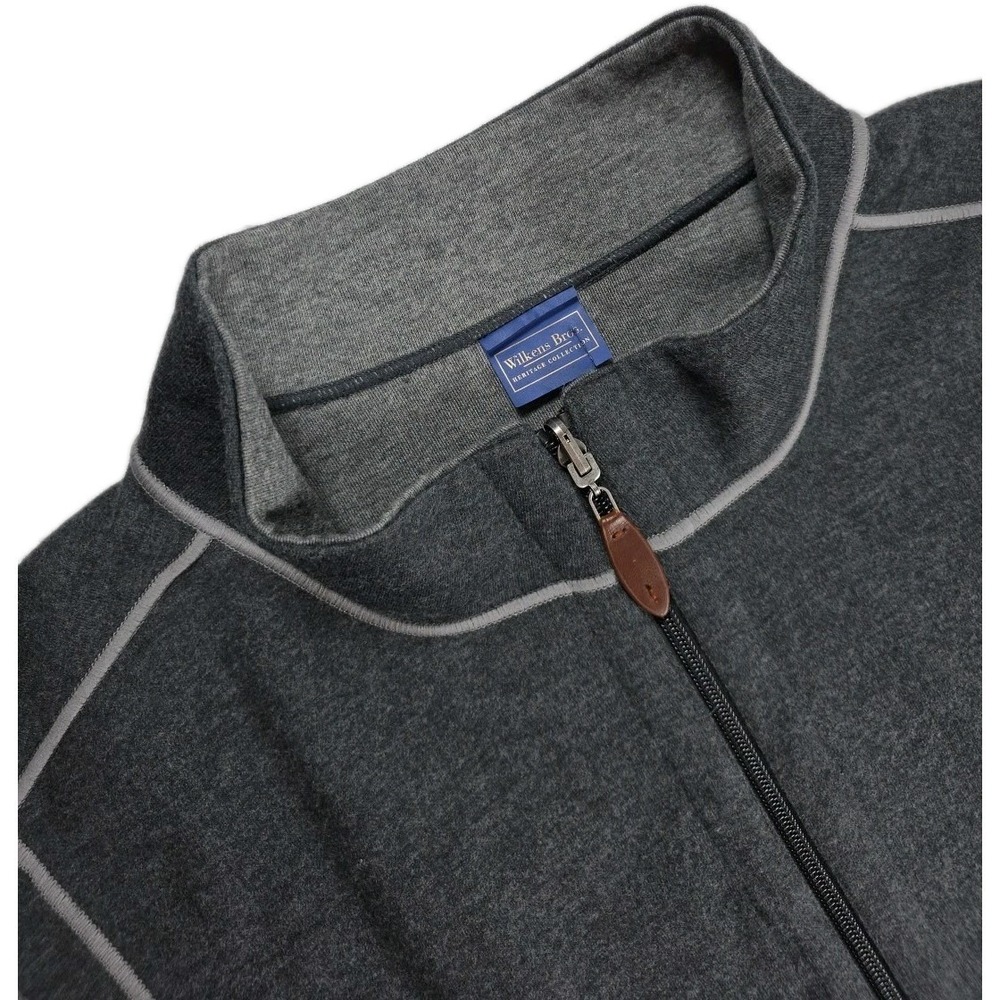 Mens Vest Wilkens Bros Heritage Collection Reversible GRAY 2XL